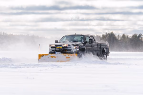 Snowplow in Brighton, CO