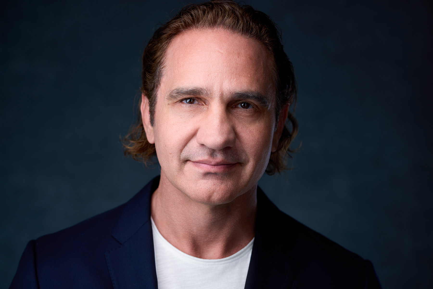 Juan Grobler semi-formal portrait in a navy blazer