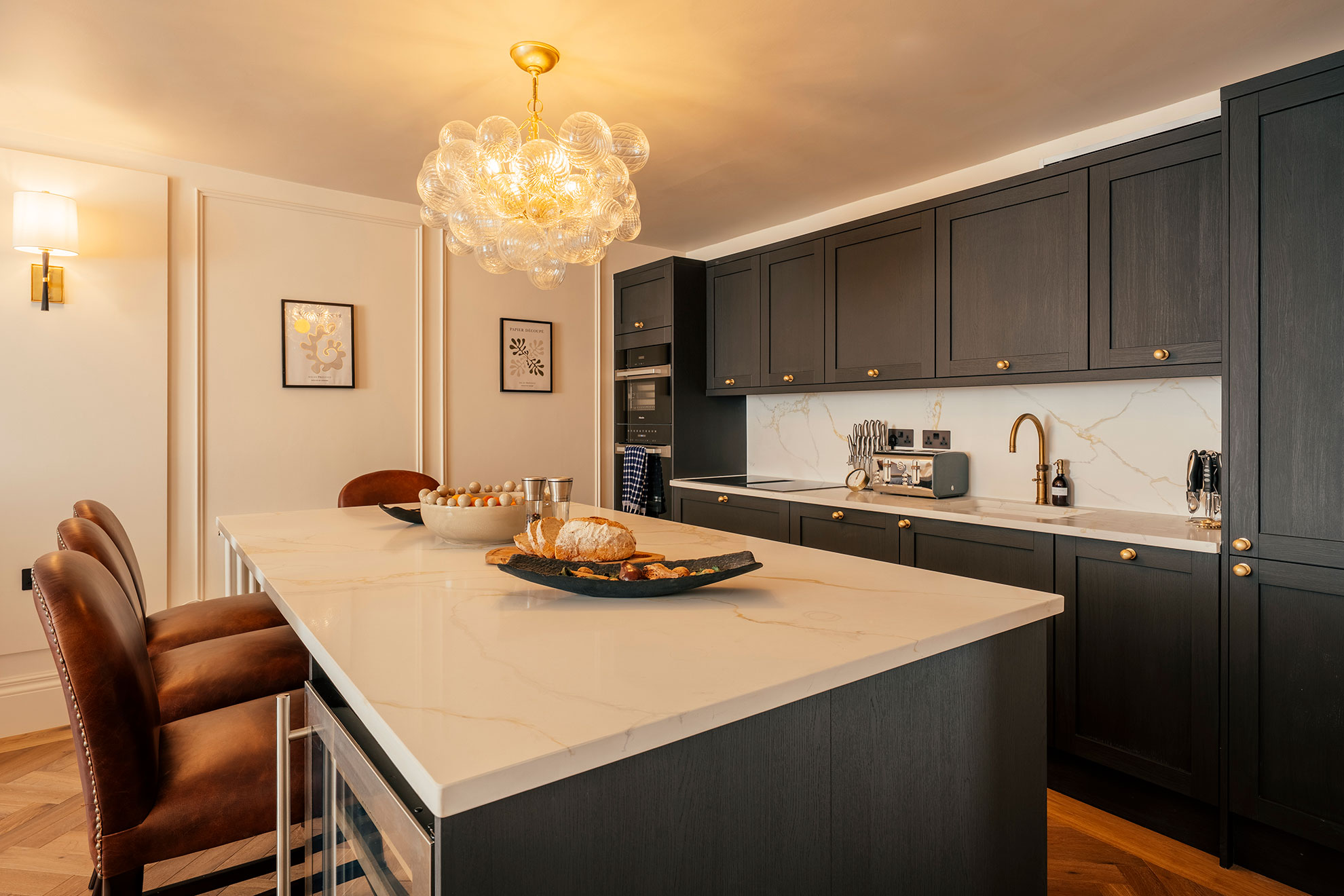 Kitchen at Dawes Road Lower Apartment, Fulham
