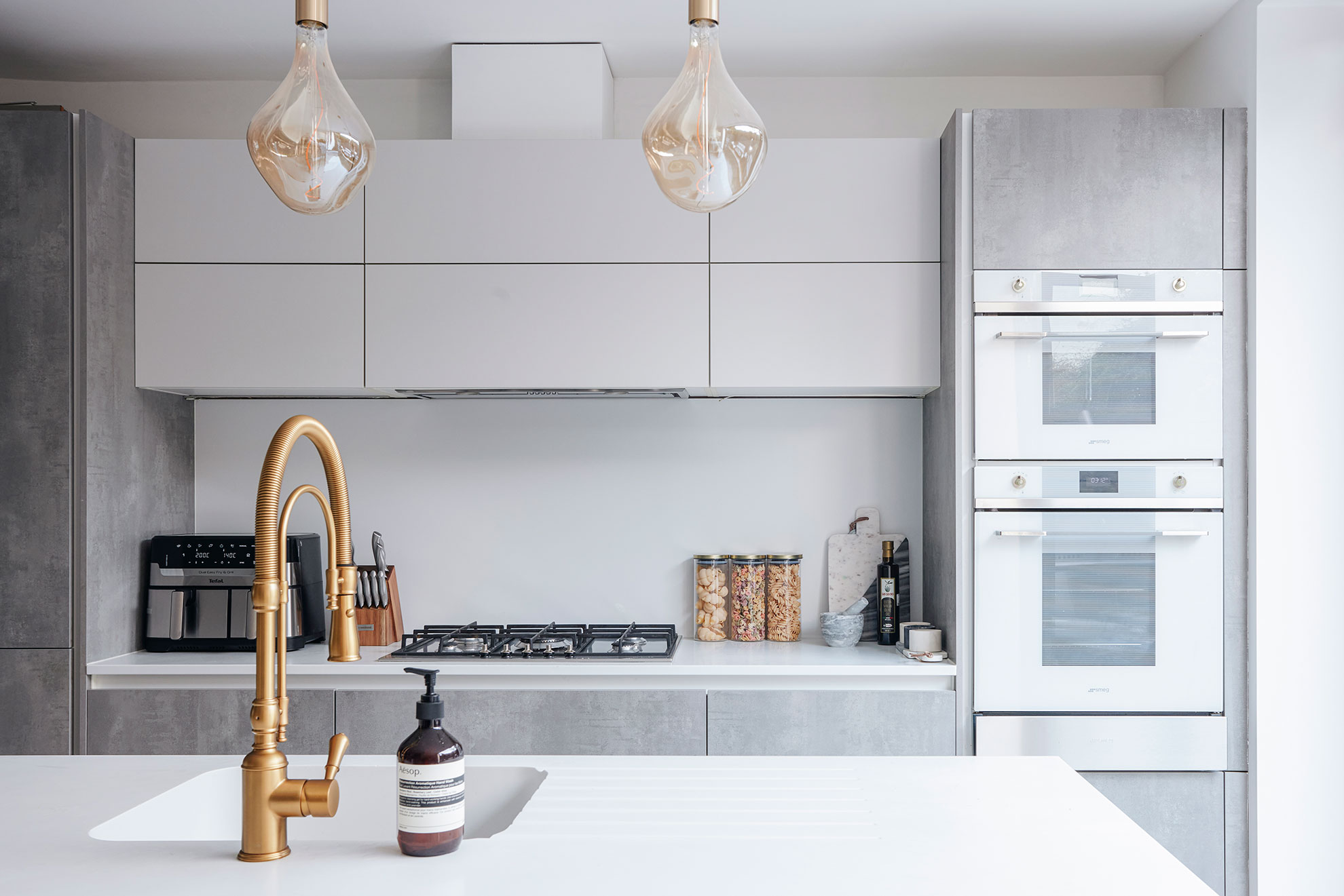 Kitchen at Novello II townhouse, Parsons Green, Fulham