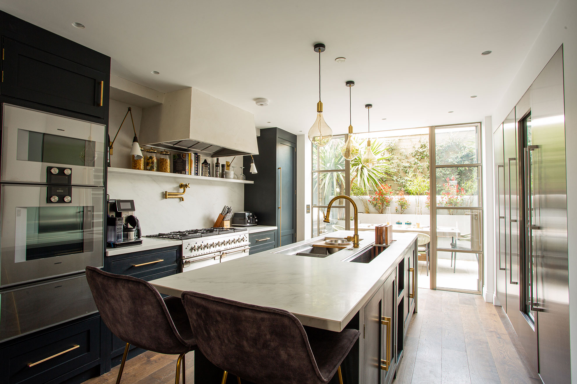 Kitchen at Novello, Parsons Green, Fulham
