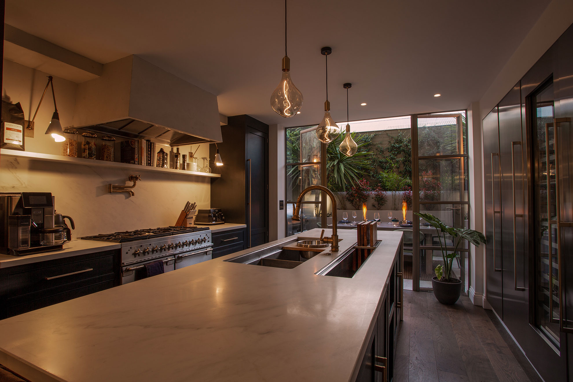Kitchen at Novello, Parsons Green, Fulham