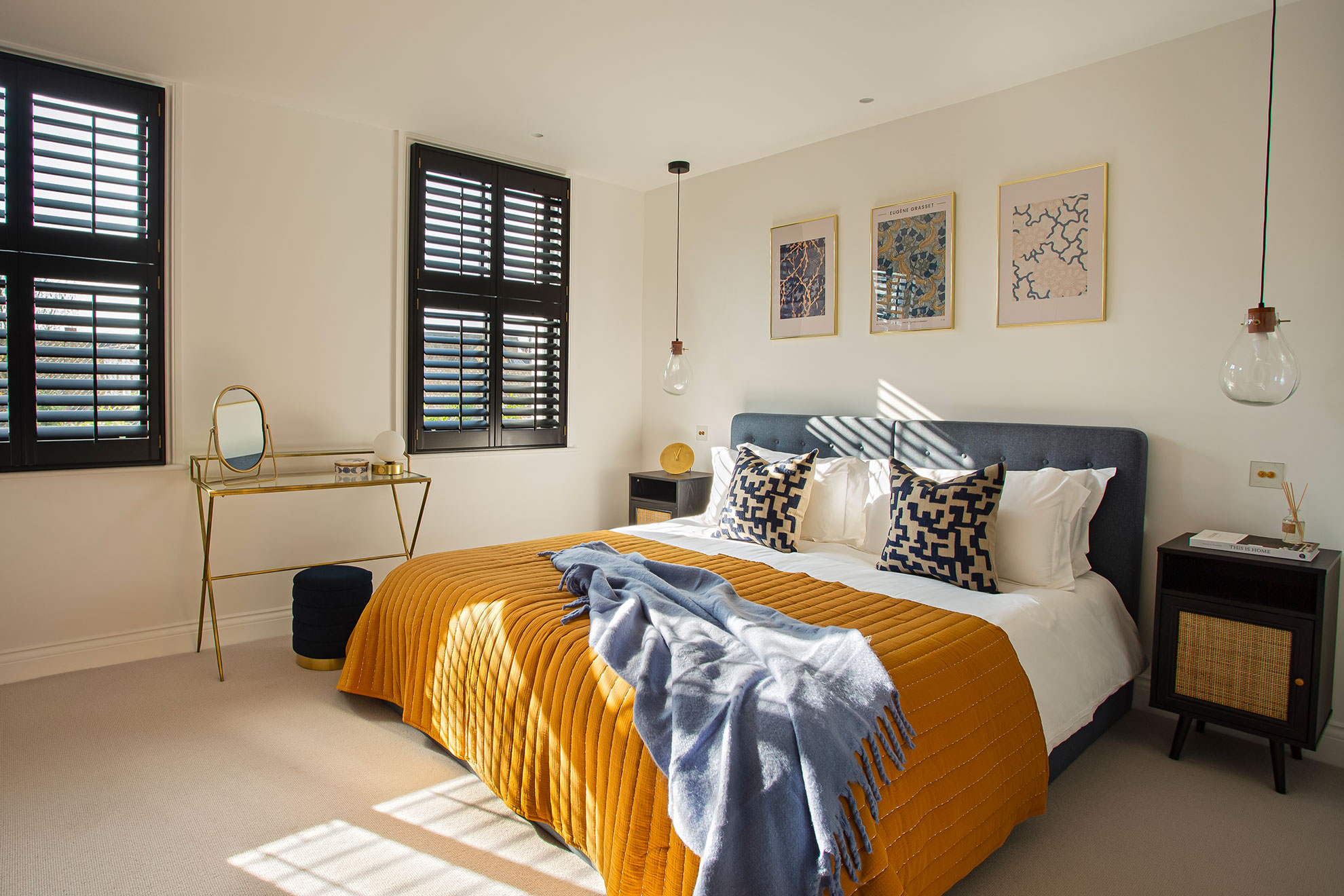 Bedroom 2 at Novello, Parsons Green, Fulham