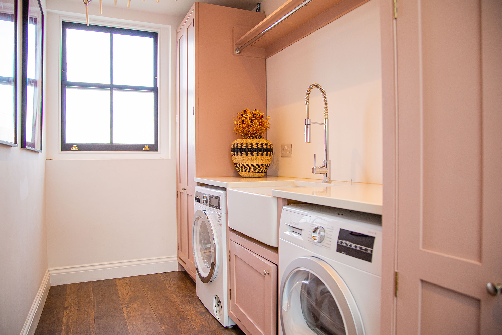 Laundry Area at Novello, Parsons Green, Fulham