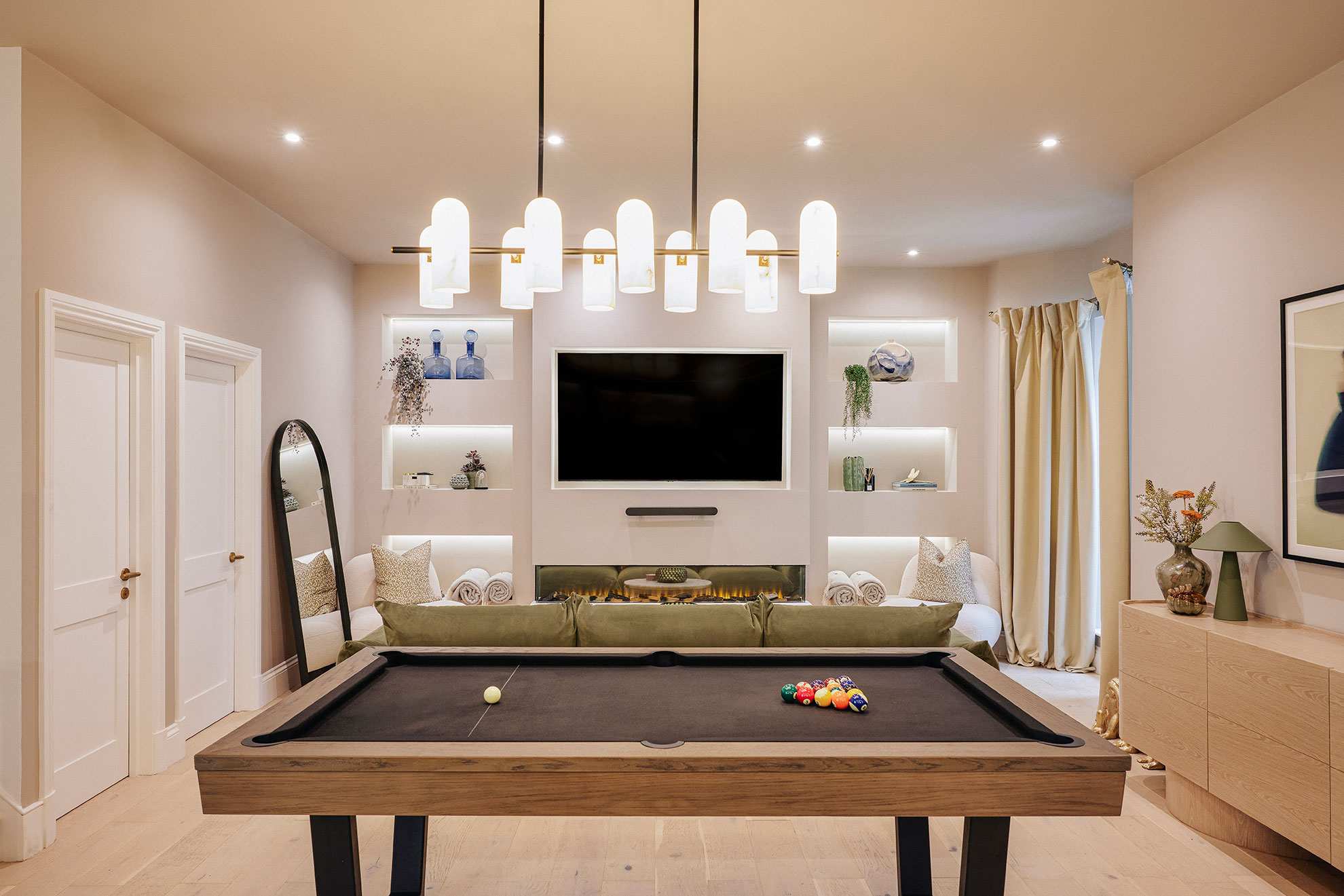 Living Room at Novello III, Parsons Green, Fulham