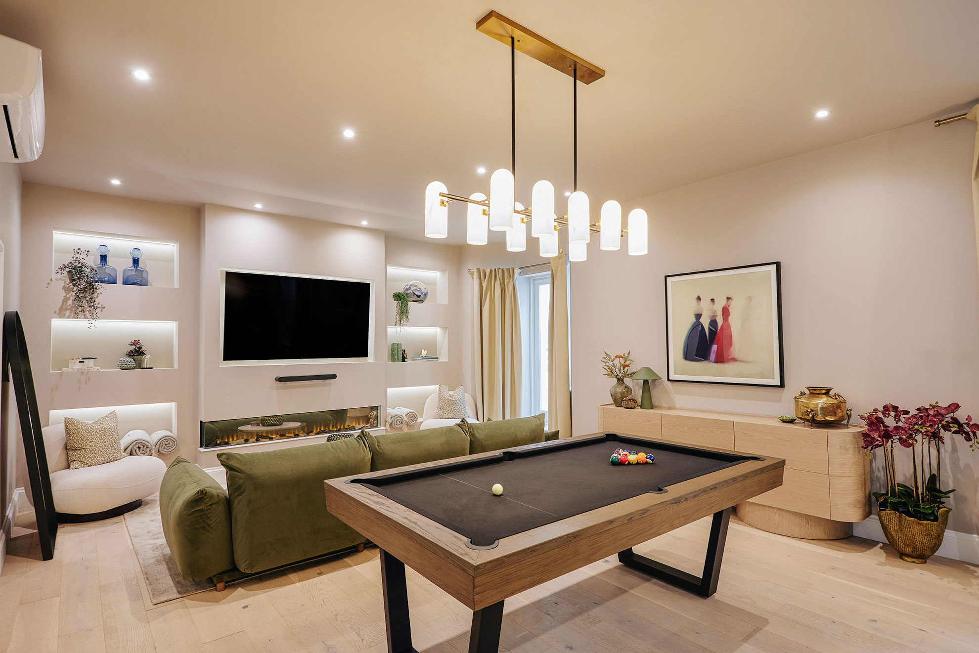 Living Room at Novello III, Parsons Green, Fulham