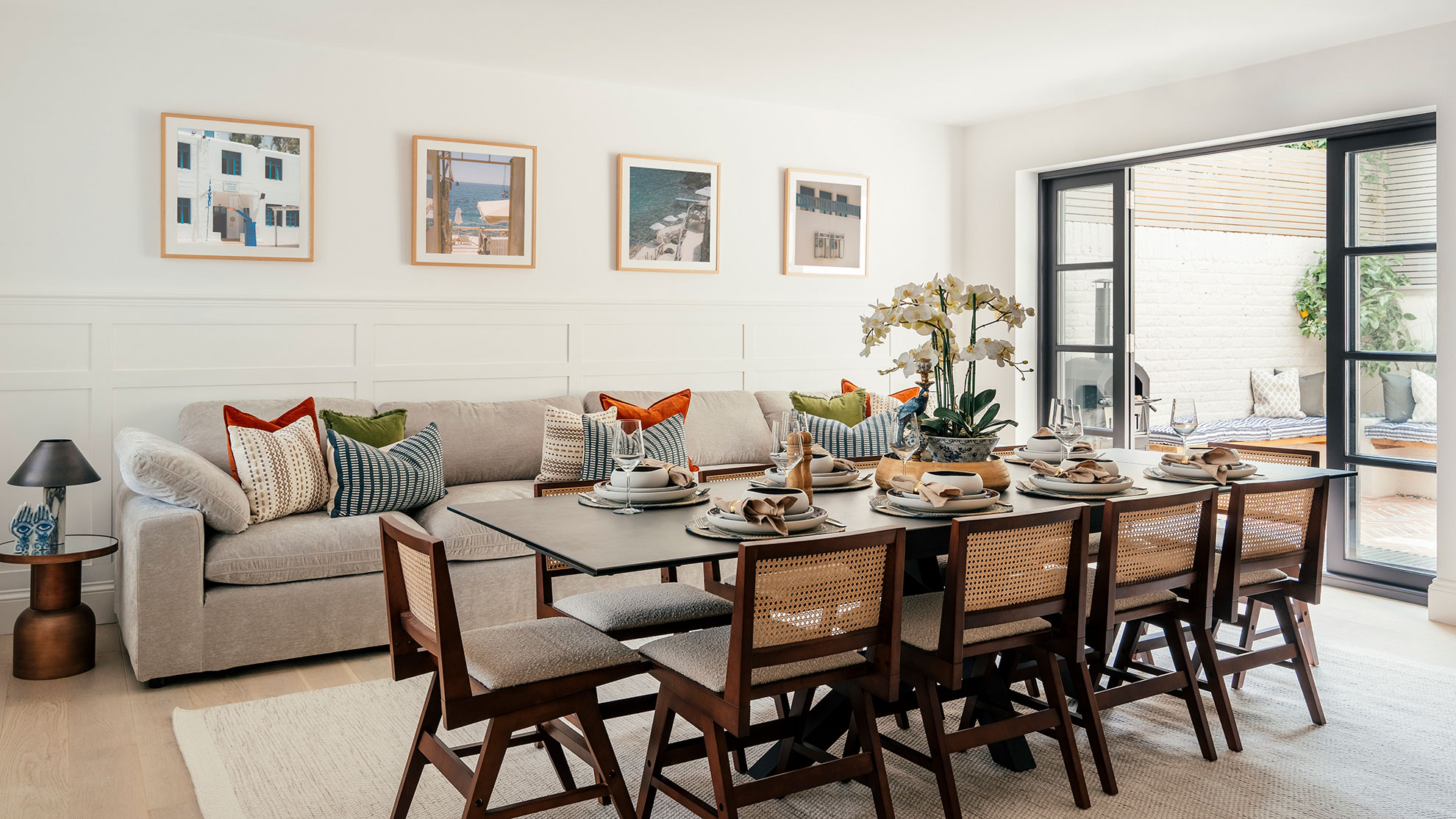 Dining at Novello III, Parsons Green, Fulham