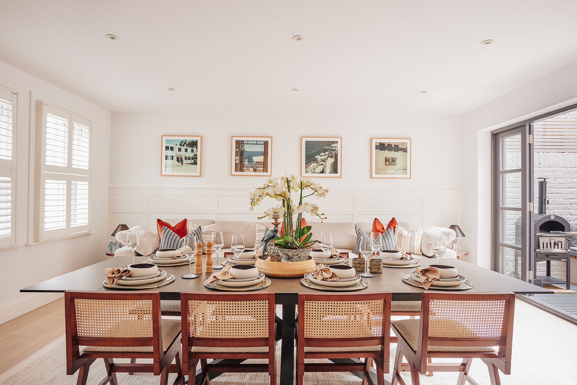 Dining at Novello III, Parsons Green, Fulham