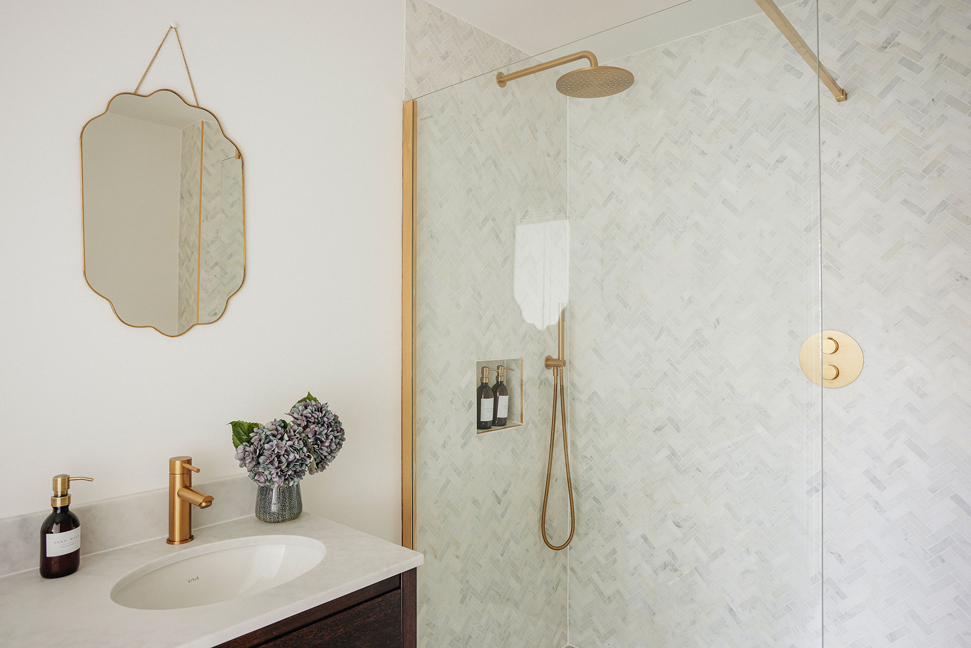 Bathroom 1 at Novello III, Parsons Green, Fulham