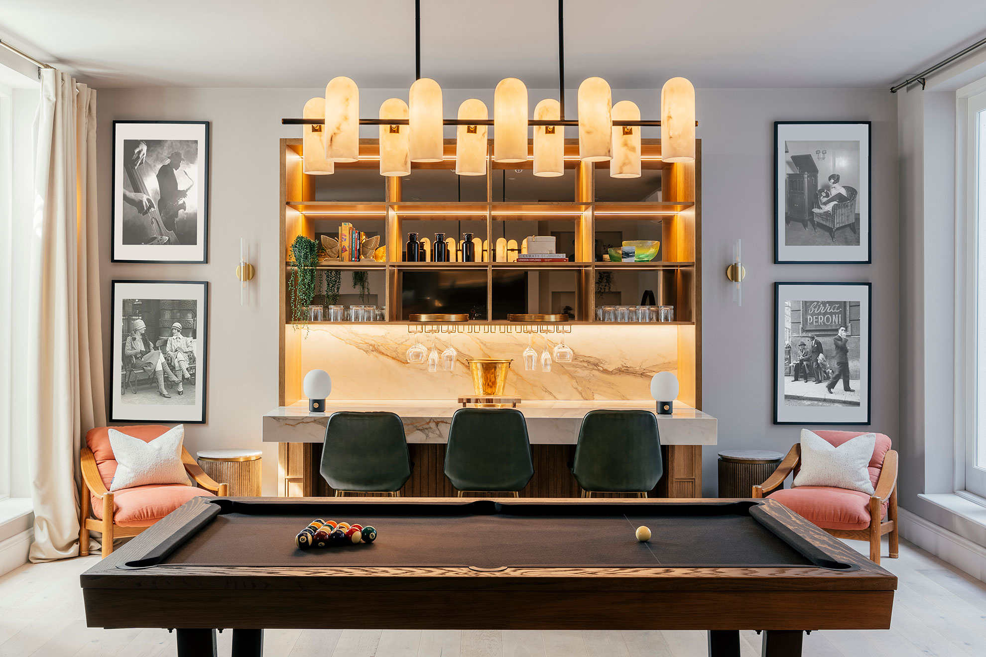 Gameroom at Novello III, Parsons Green, Fulham