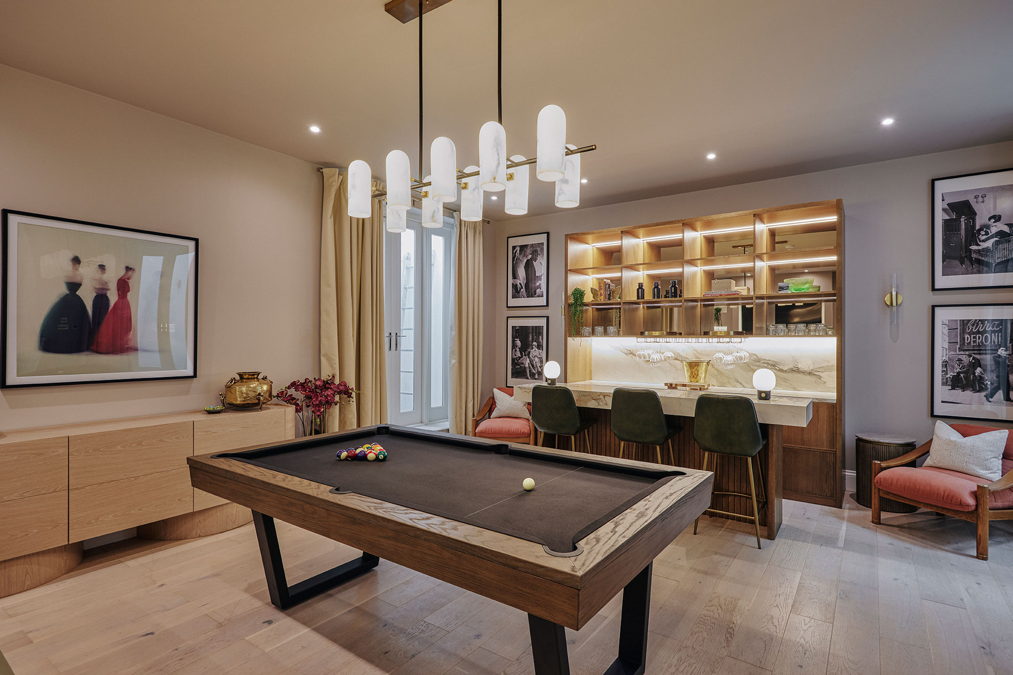 Gameroom at Novello III, Parsons Green, Fulham