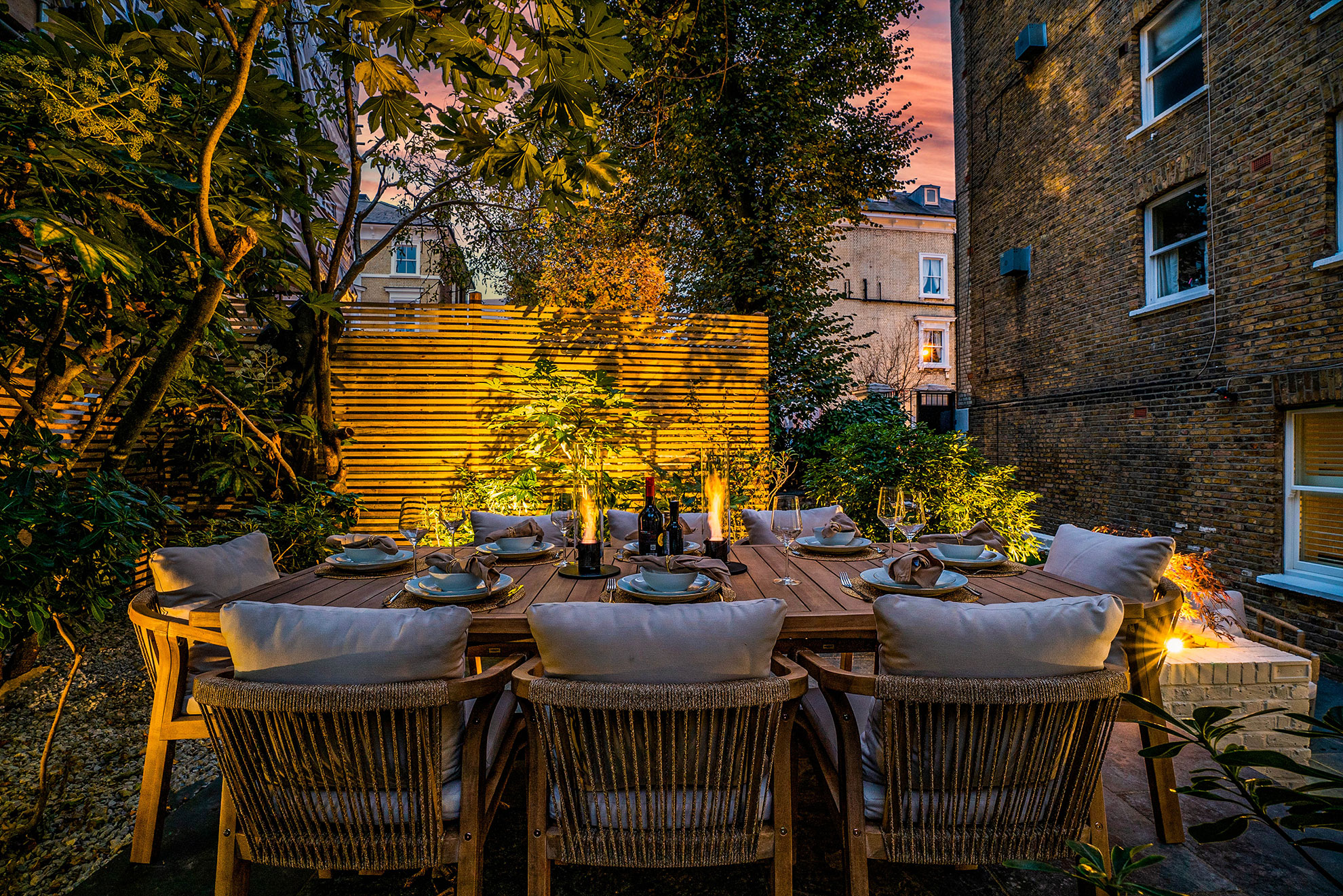 Backyard Garden at Tregunter Road, Chelsea