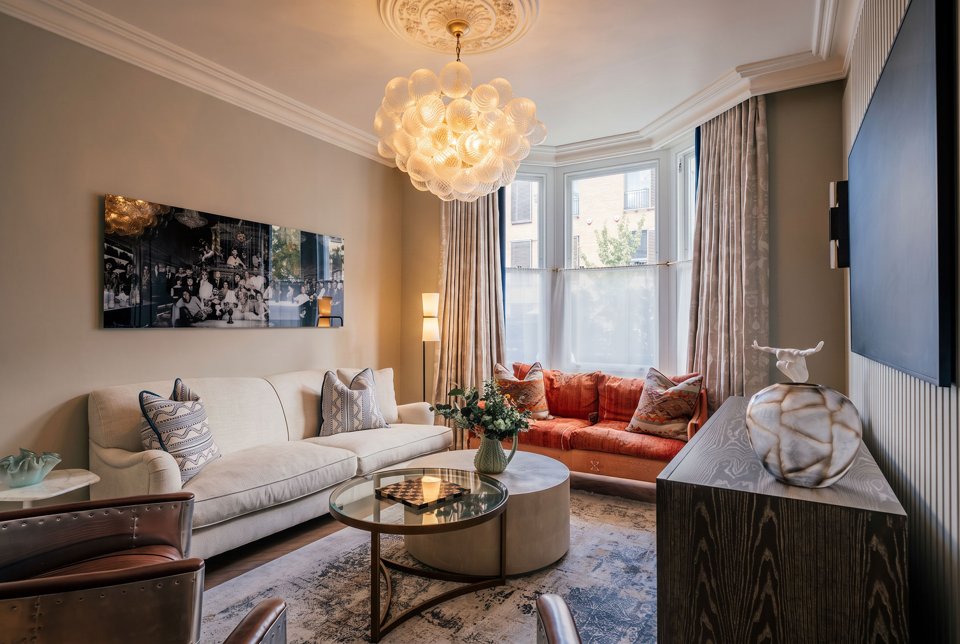 Living Room at Sulgrave Road, Hammersmith