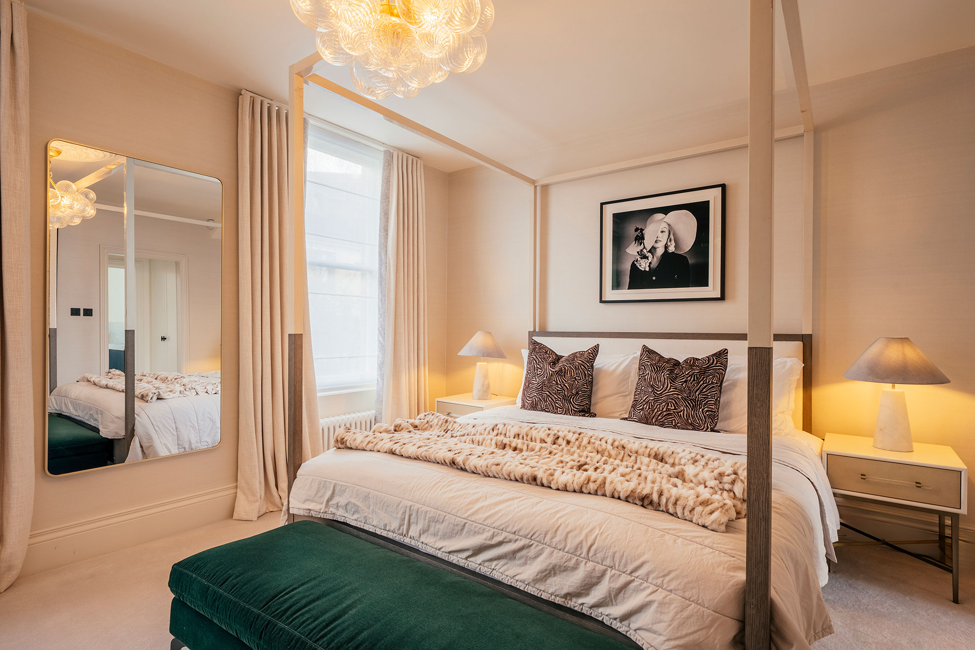 Bedroom 1 at Sulgrave Road, Hammersmith