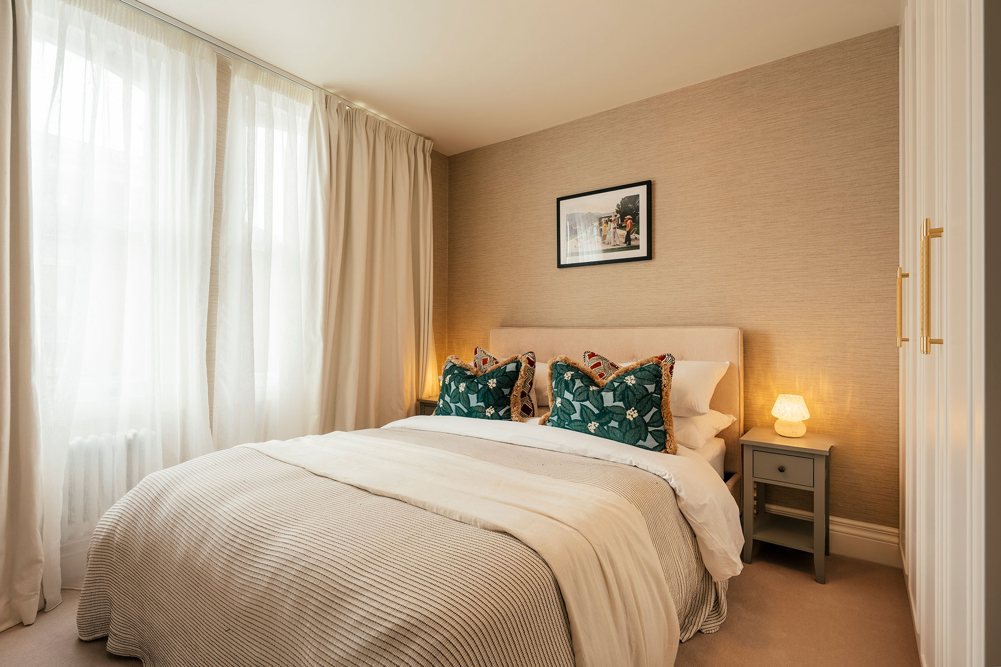 Bedroom 3 at Dawes Road Upper Apartment, Fulham