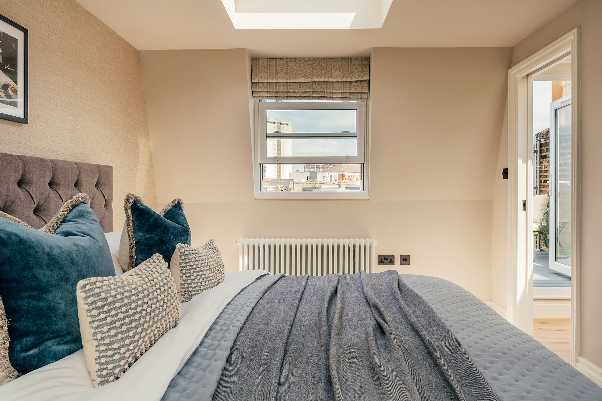 Bedroom 4 at Dawes Road Upper Apartment, Fulham