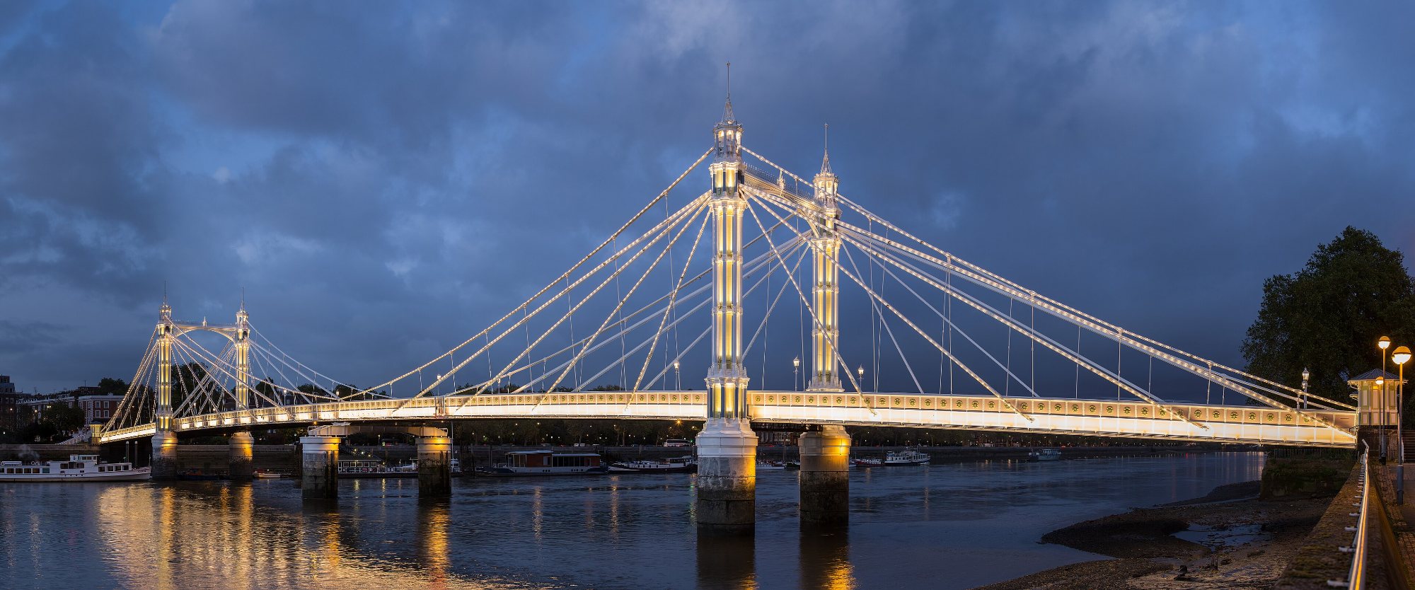 Albert Bridge over the Thames