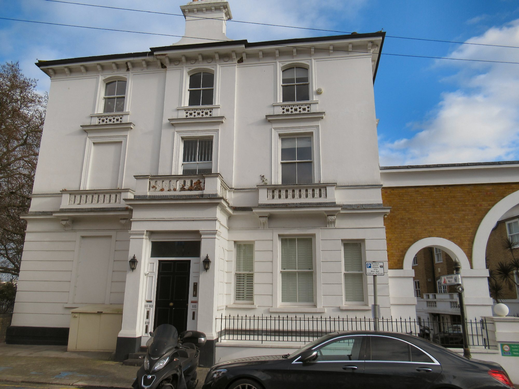 Houses on Deodar Road, Putney