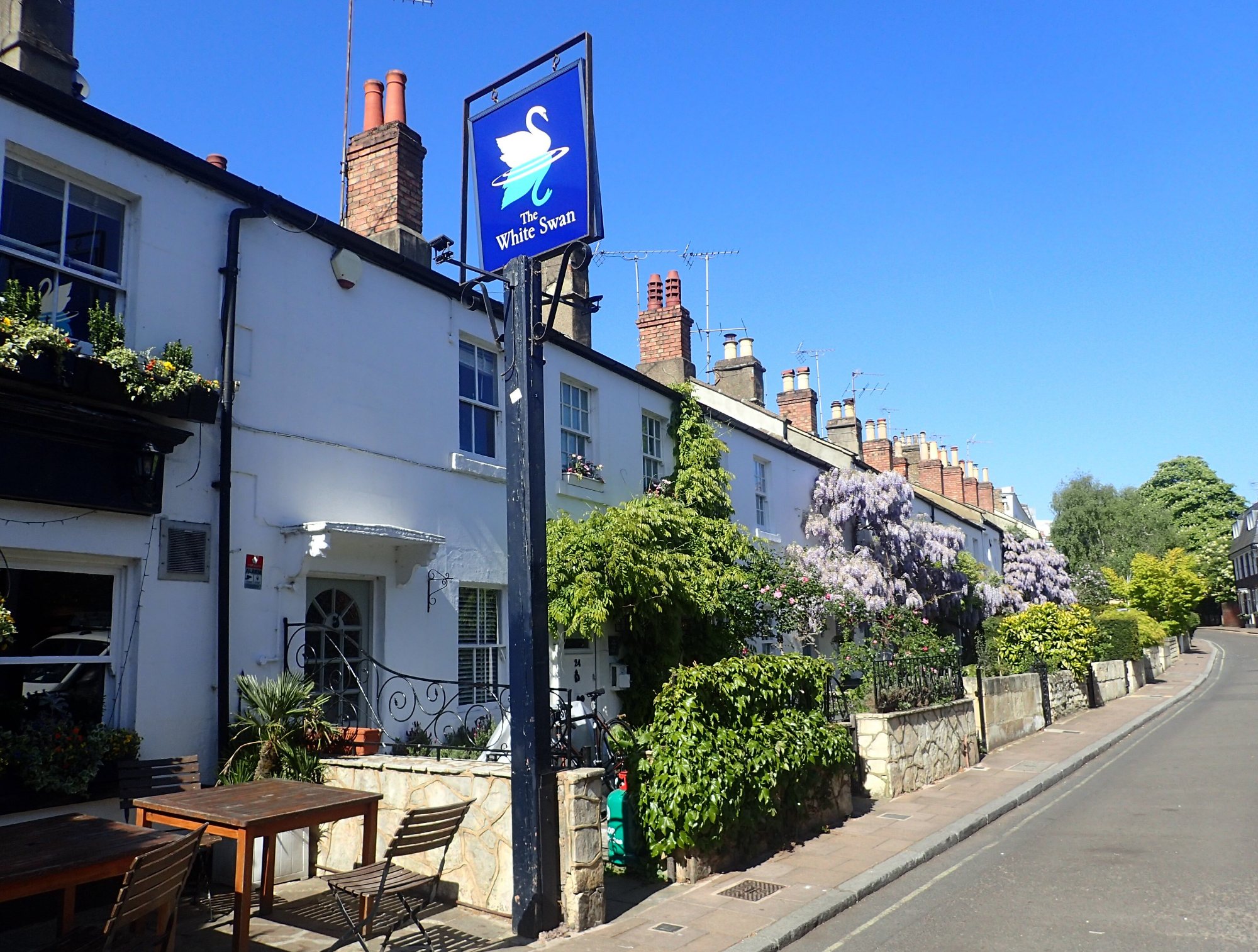 Cottages on Old Palace Lane, Richmond