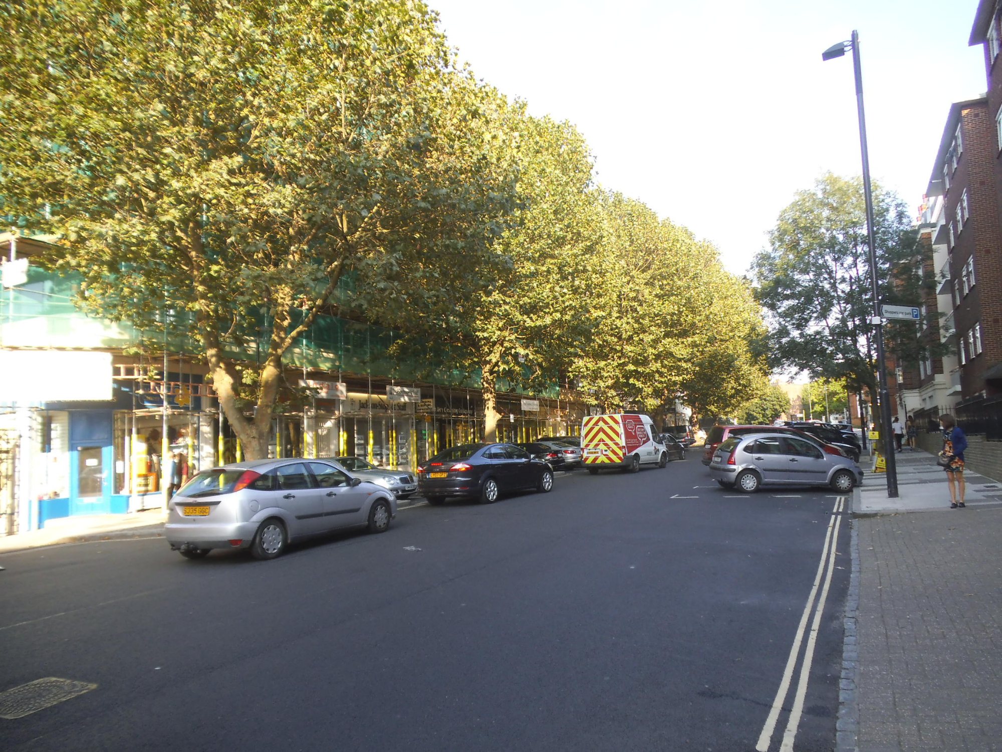 Period buildings on Sheen Road, Richmond