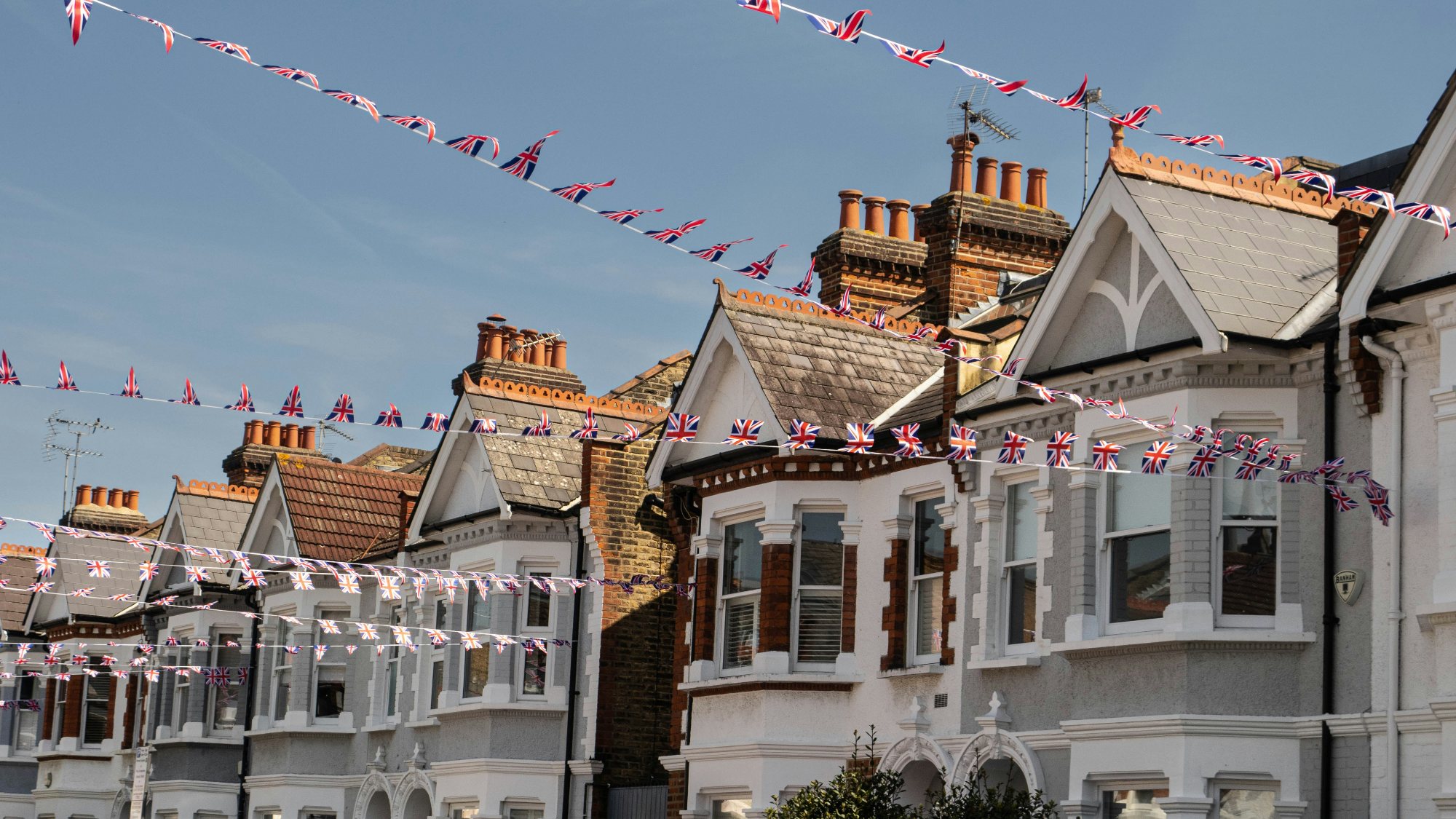 Victorian terraced houses on a Fulham street