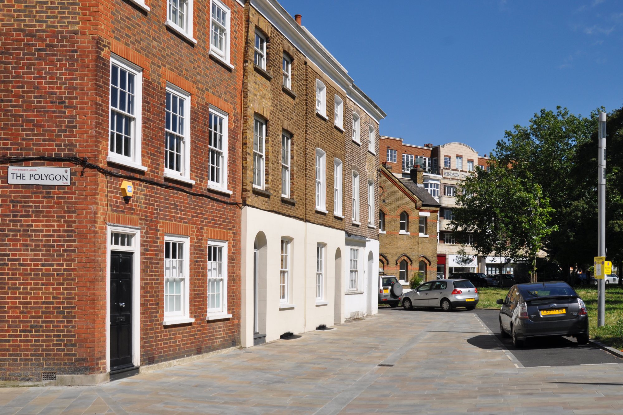 The Polygon in Clapham Old Town