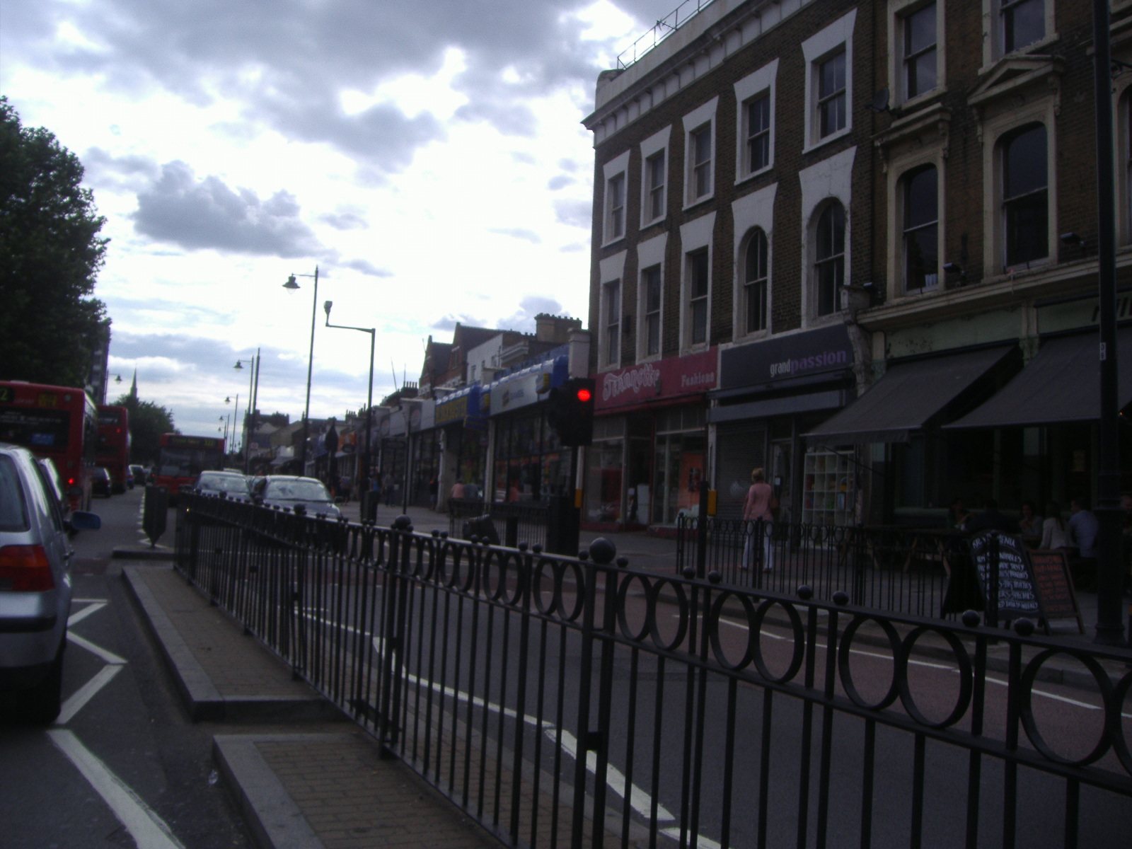 Shops on Clapham High Street