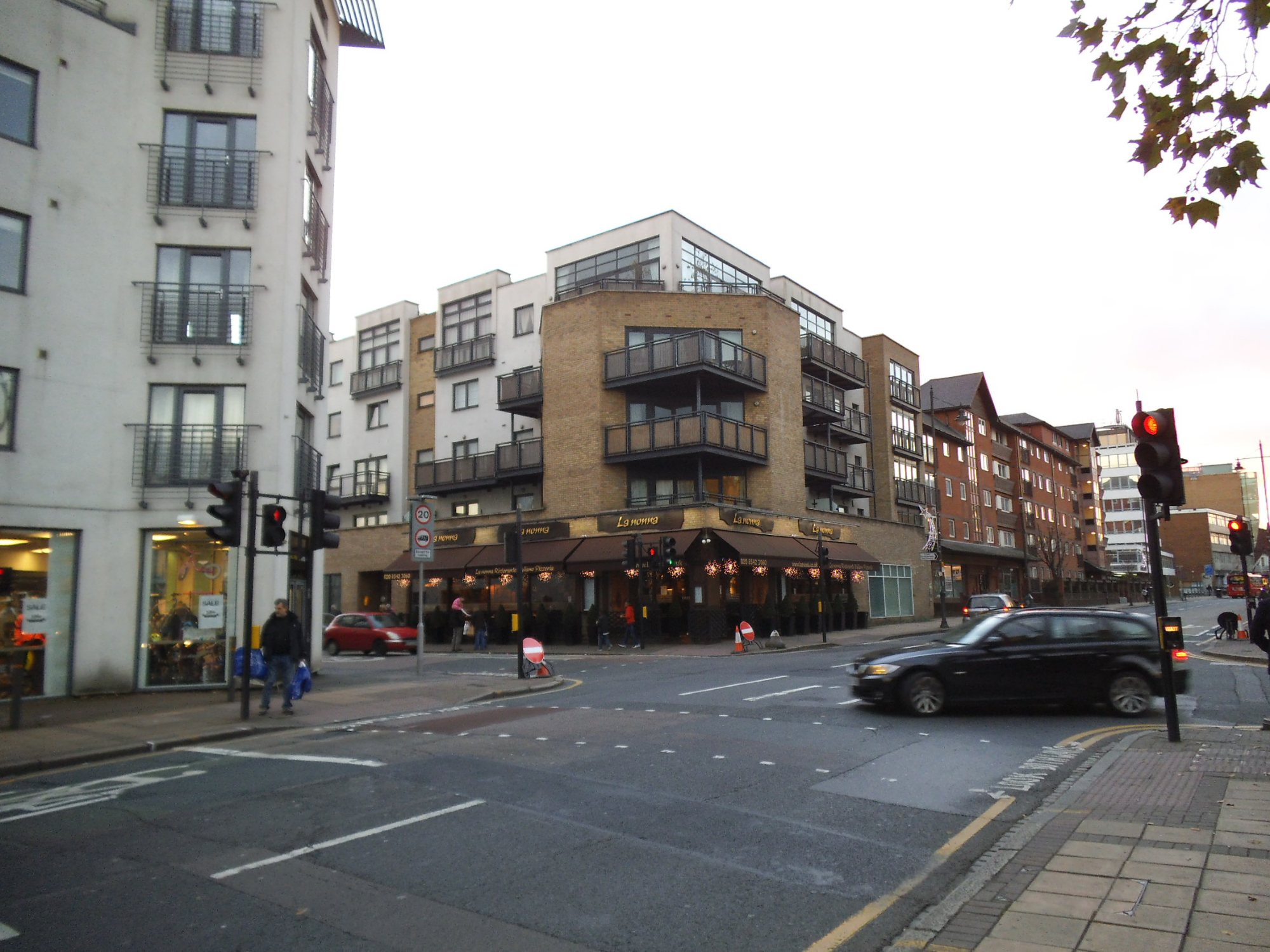 Shops along The Broadway, Wimbledon