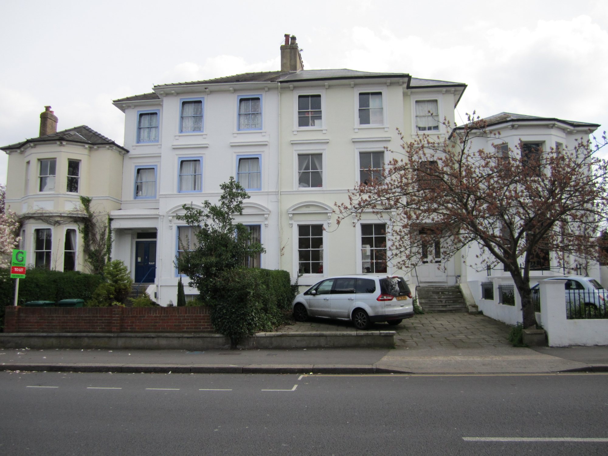 Period houses on Claremont Road