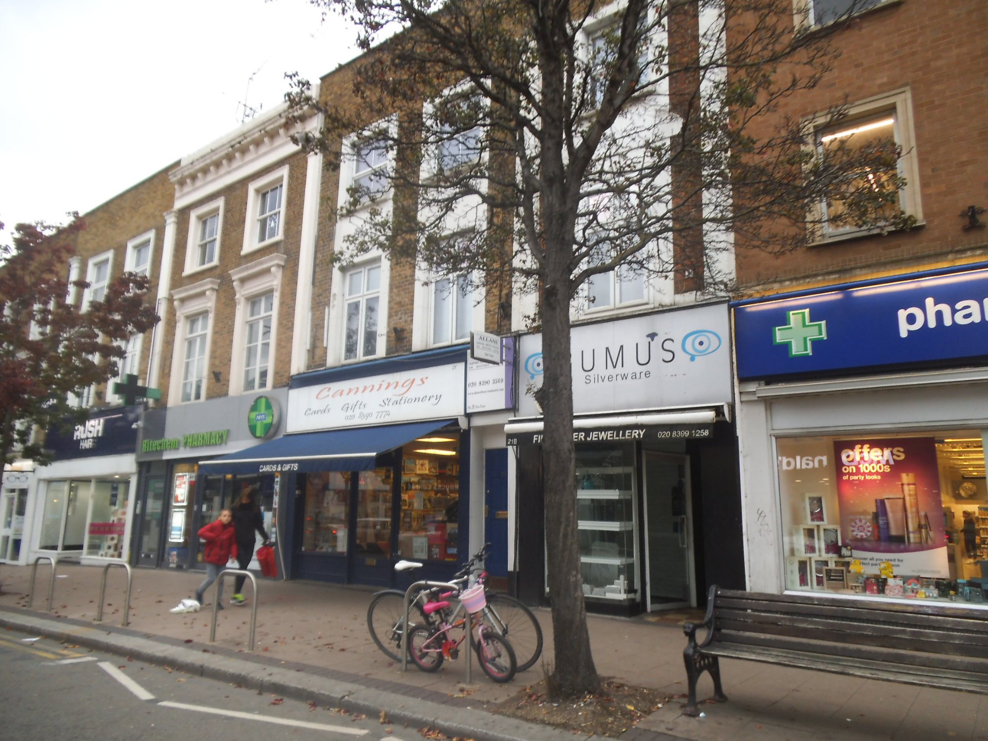 Shops on Victoria Road, Surbiton