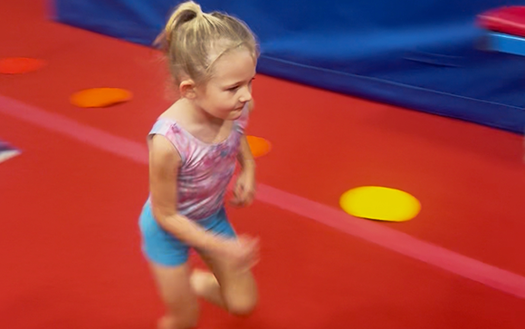 Tumbling Class Approach Run