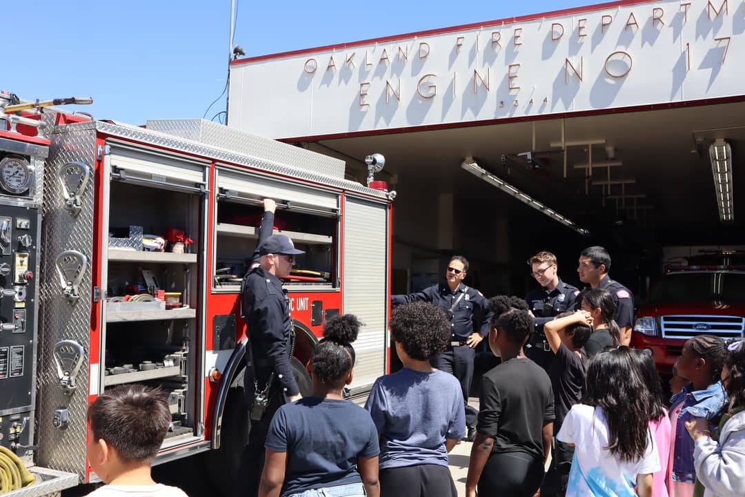 Oakland Fire Department No. 17 Field Trip - Image 6
