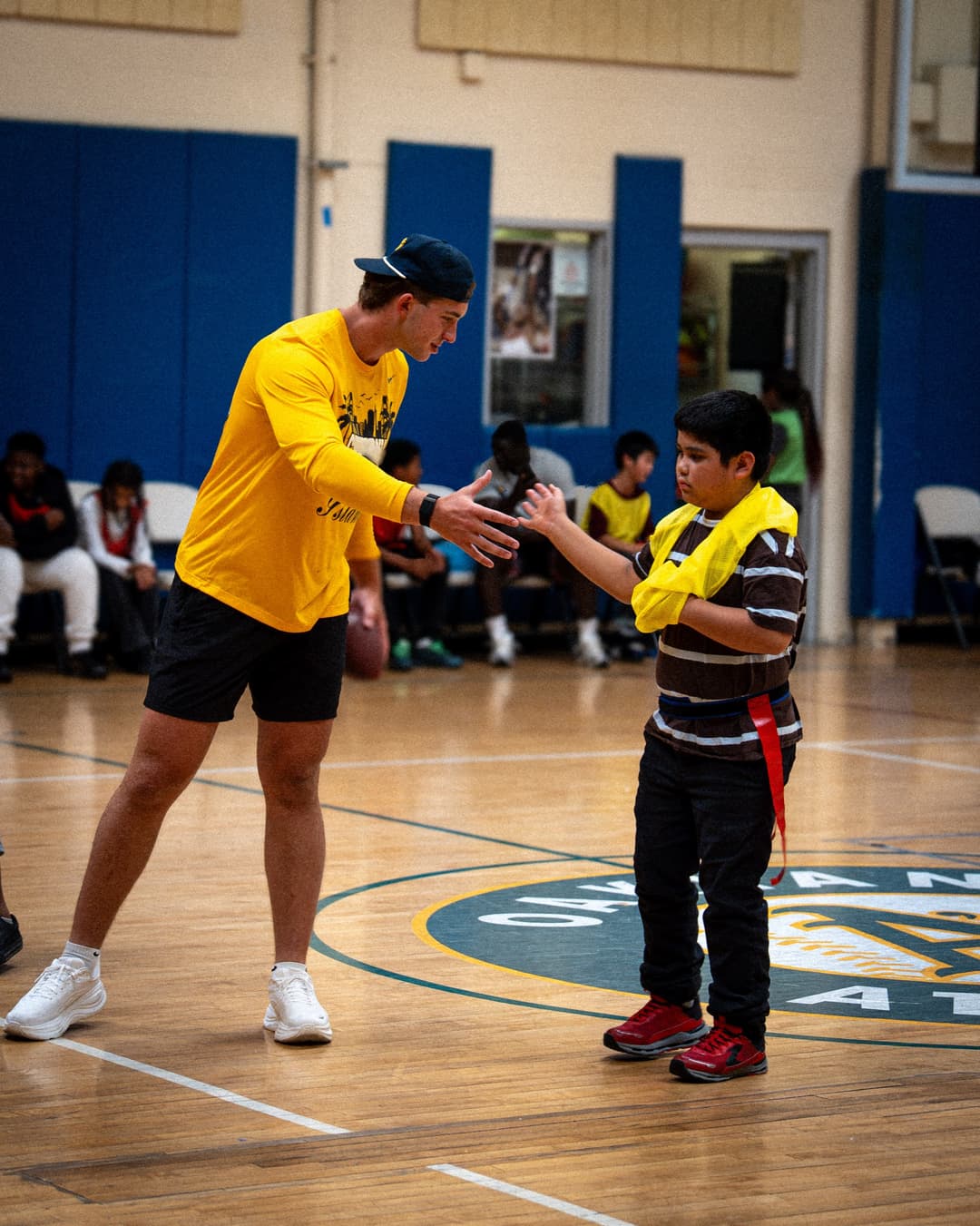 Cal Football Players Visit - Image 2