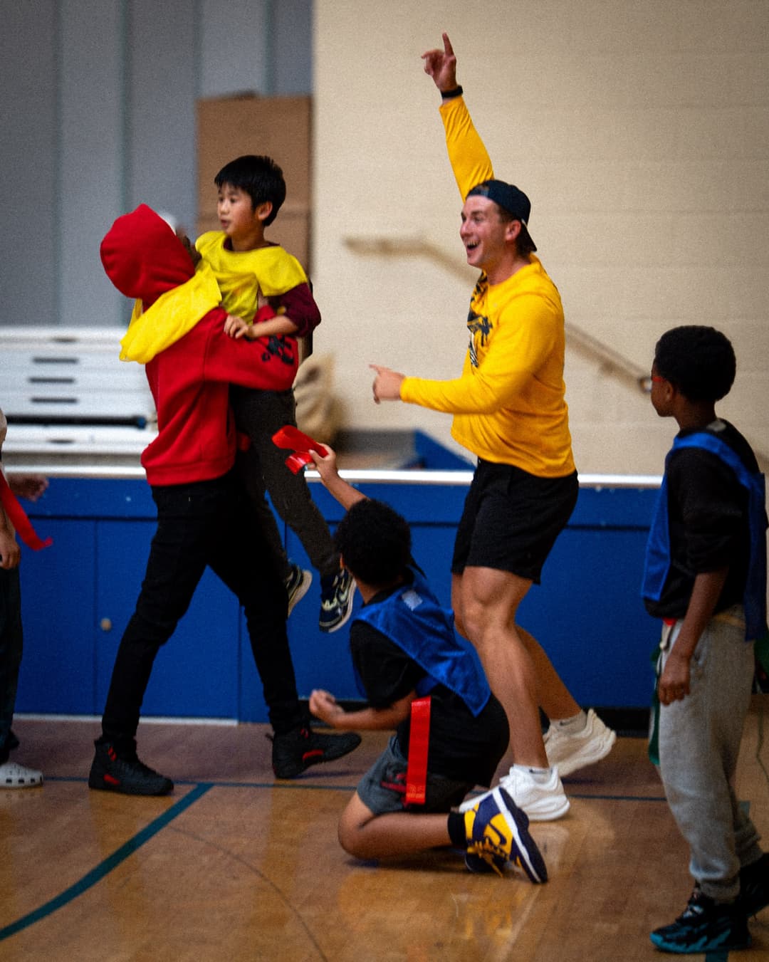 Cal Football Players Visit - Image 5