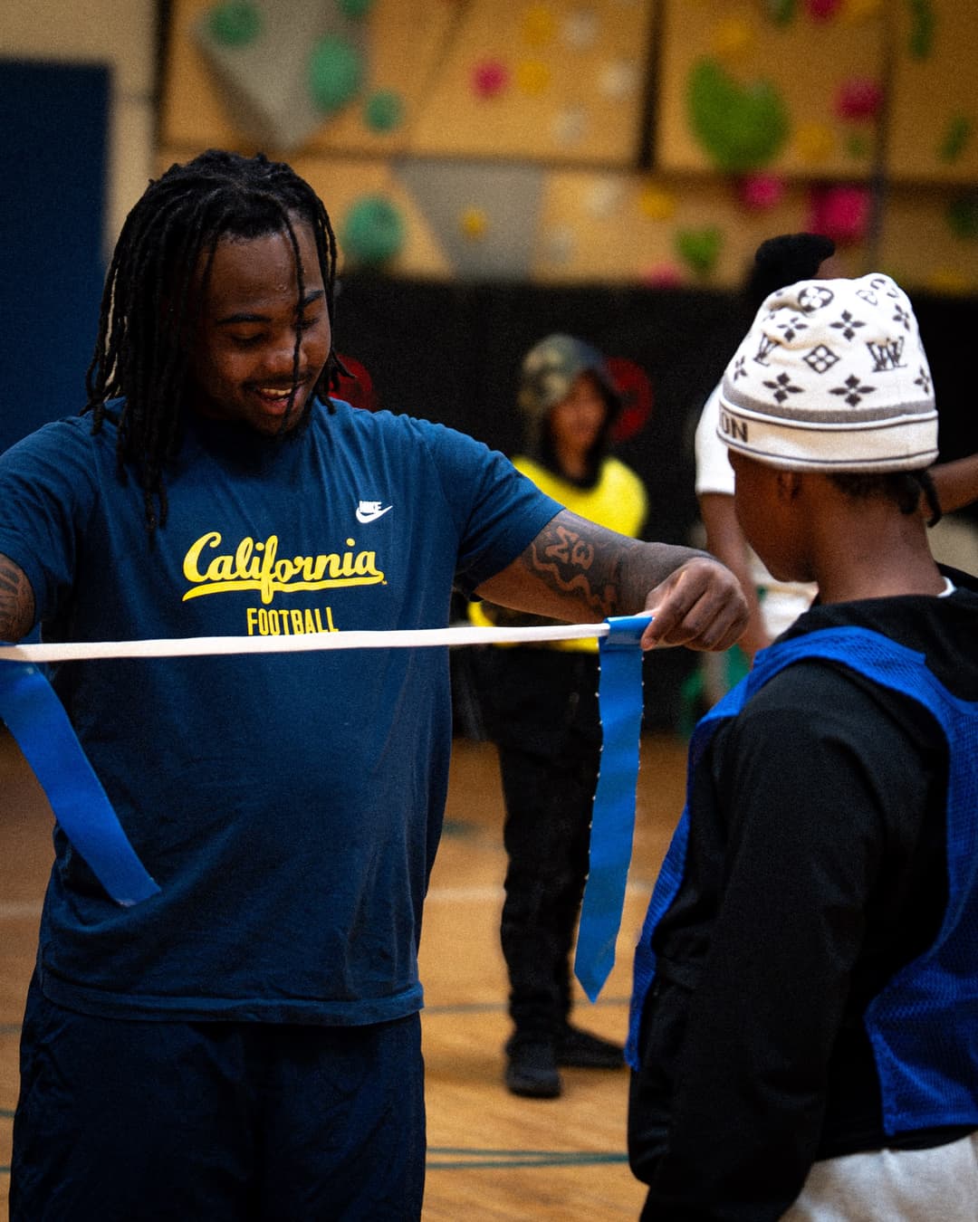 Cal Football Players Visit - Image 11