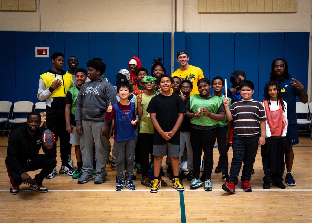 Cal Football Players Visit - Image 13