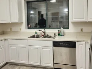 Carr Branch - Kitchen interior with stainless steel equipment