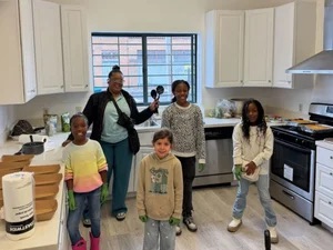 Carr Branch - New kitchen facilities with modern appliances