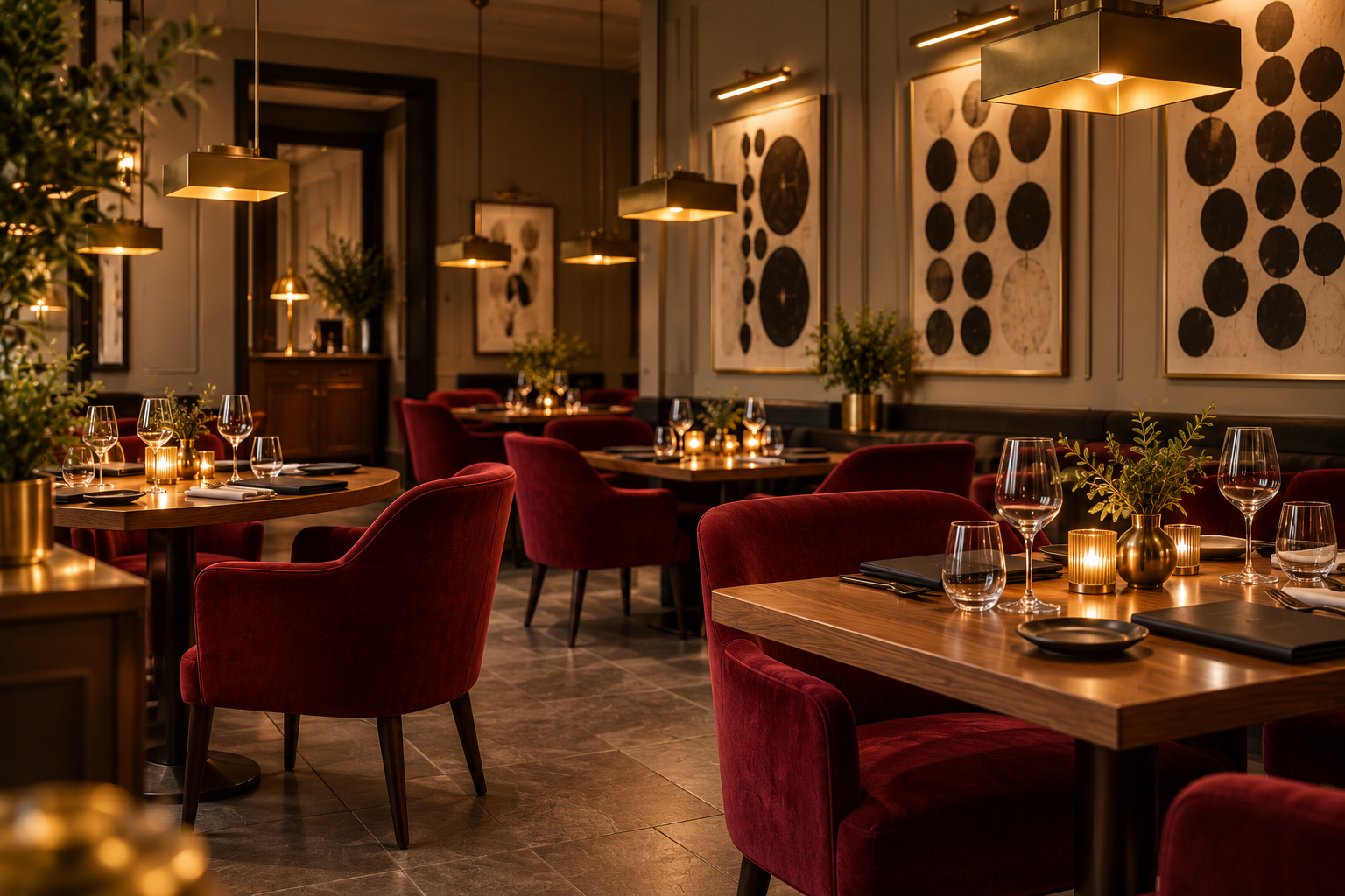 image of signature dish for a modern restaurant