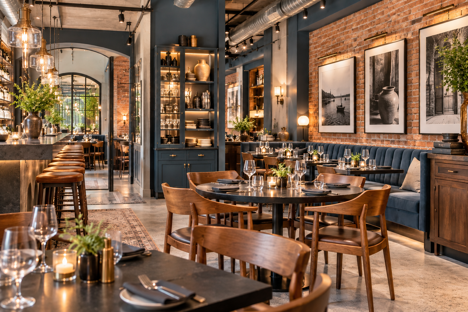 image of signature dish for a modern restaurant