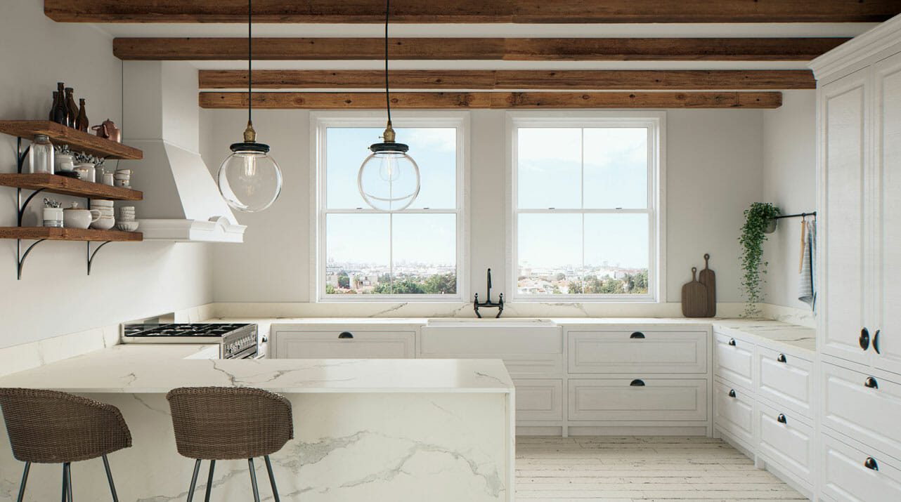 Modern kitchen interior