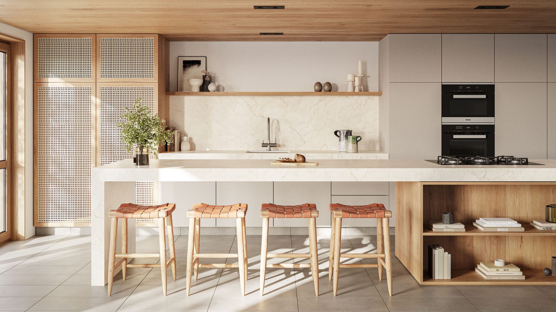 Modern kitchen interior