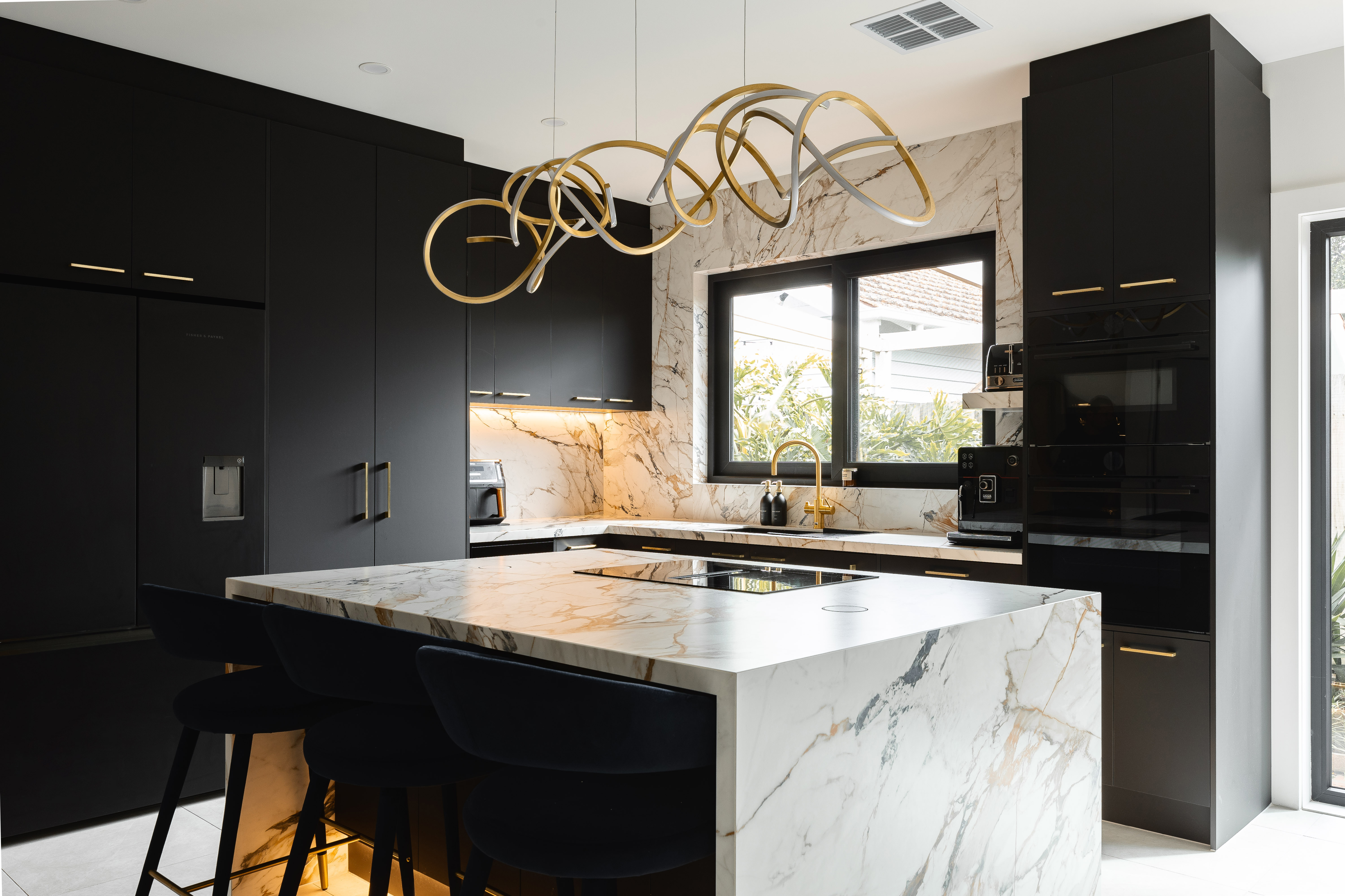 Modern kitchen interior