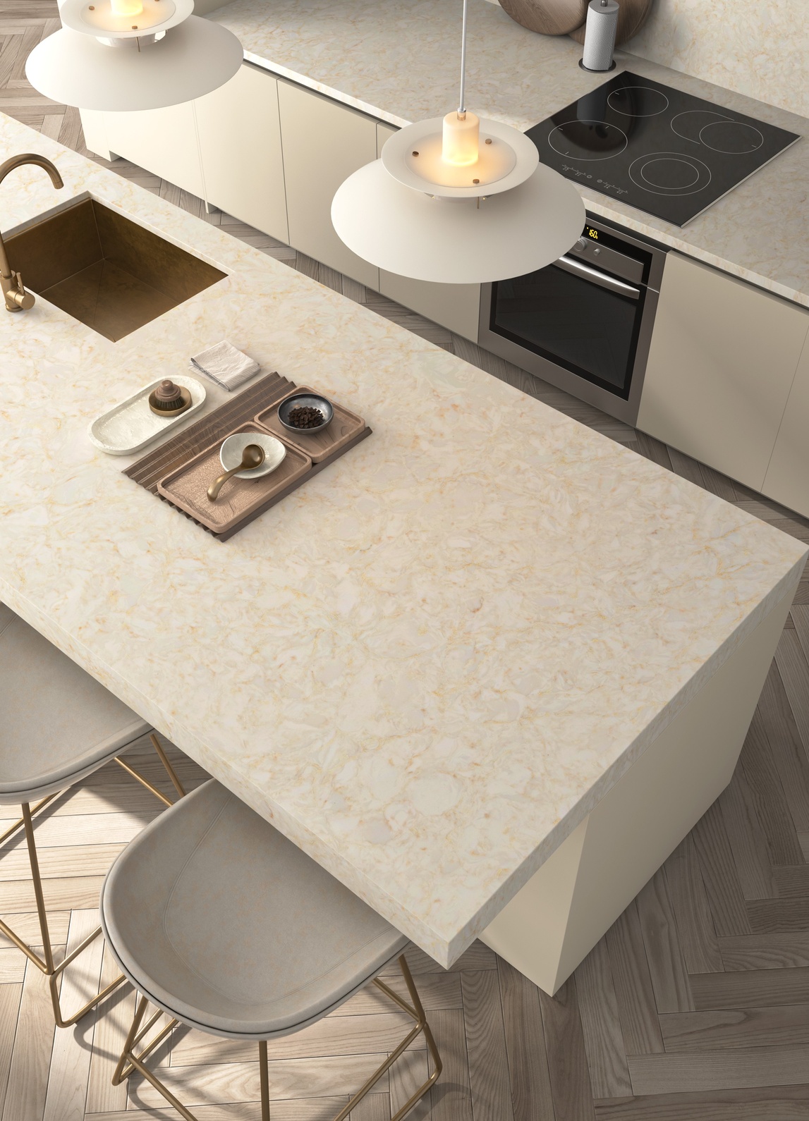 Modern kitchen interior