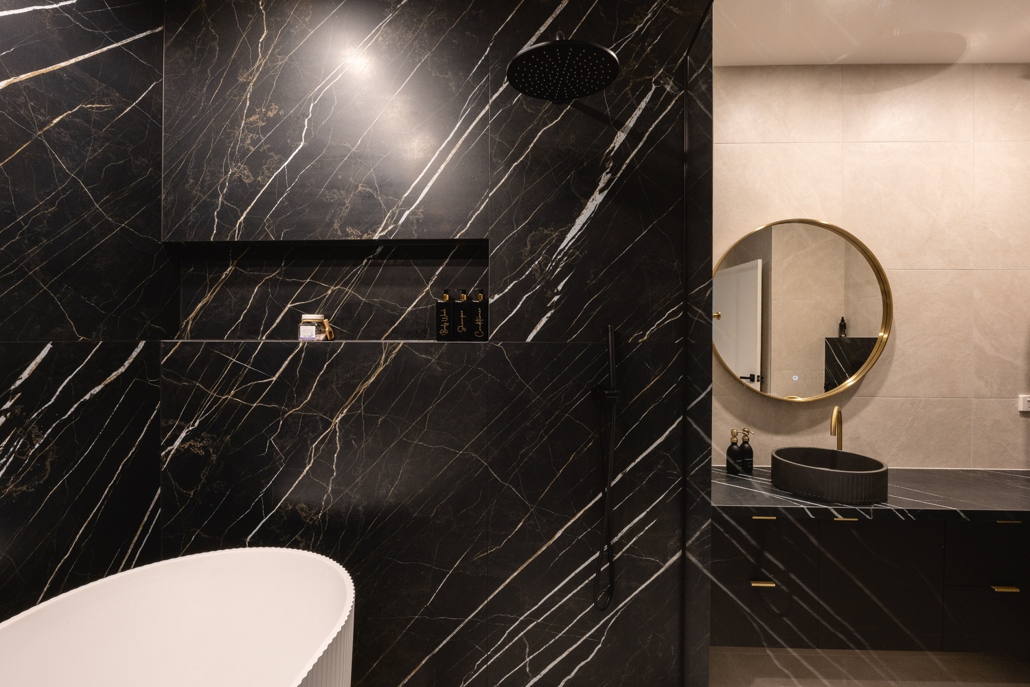 Stylish bathroom design