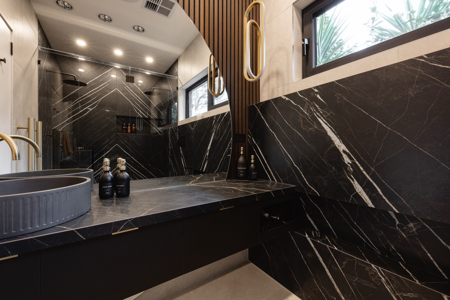 Stylish bathroom design