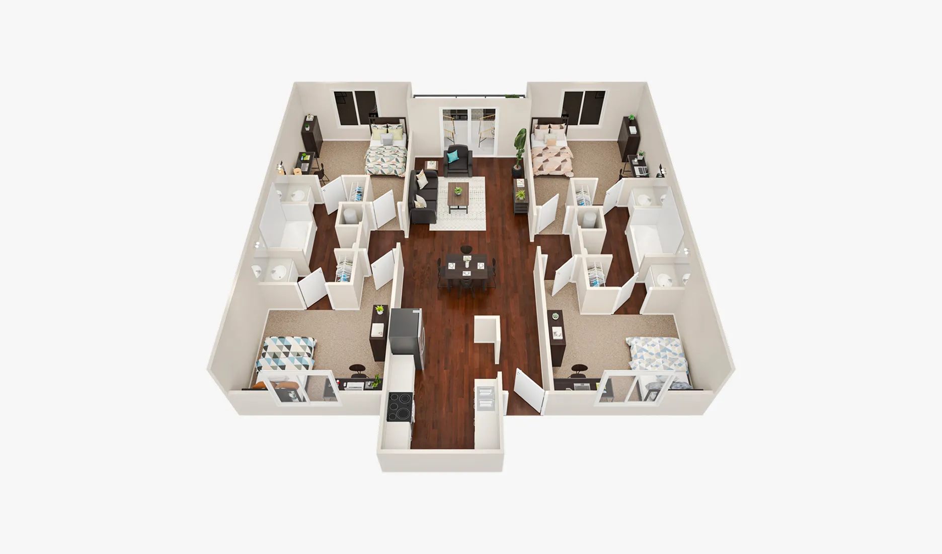 D1 floor plan at Enclave 425