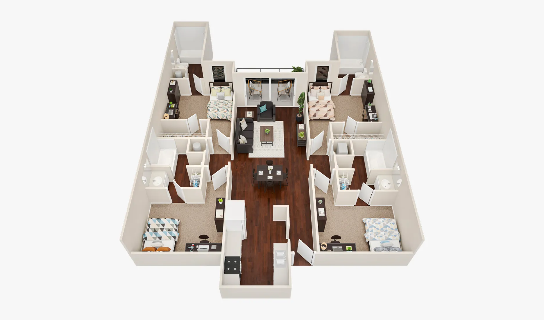 D3 floor plan at Enclave 425