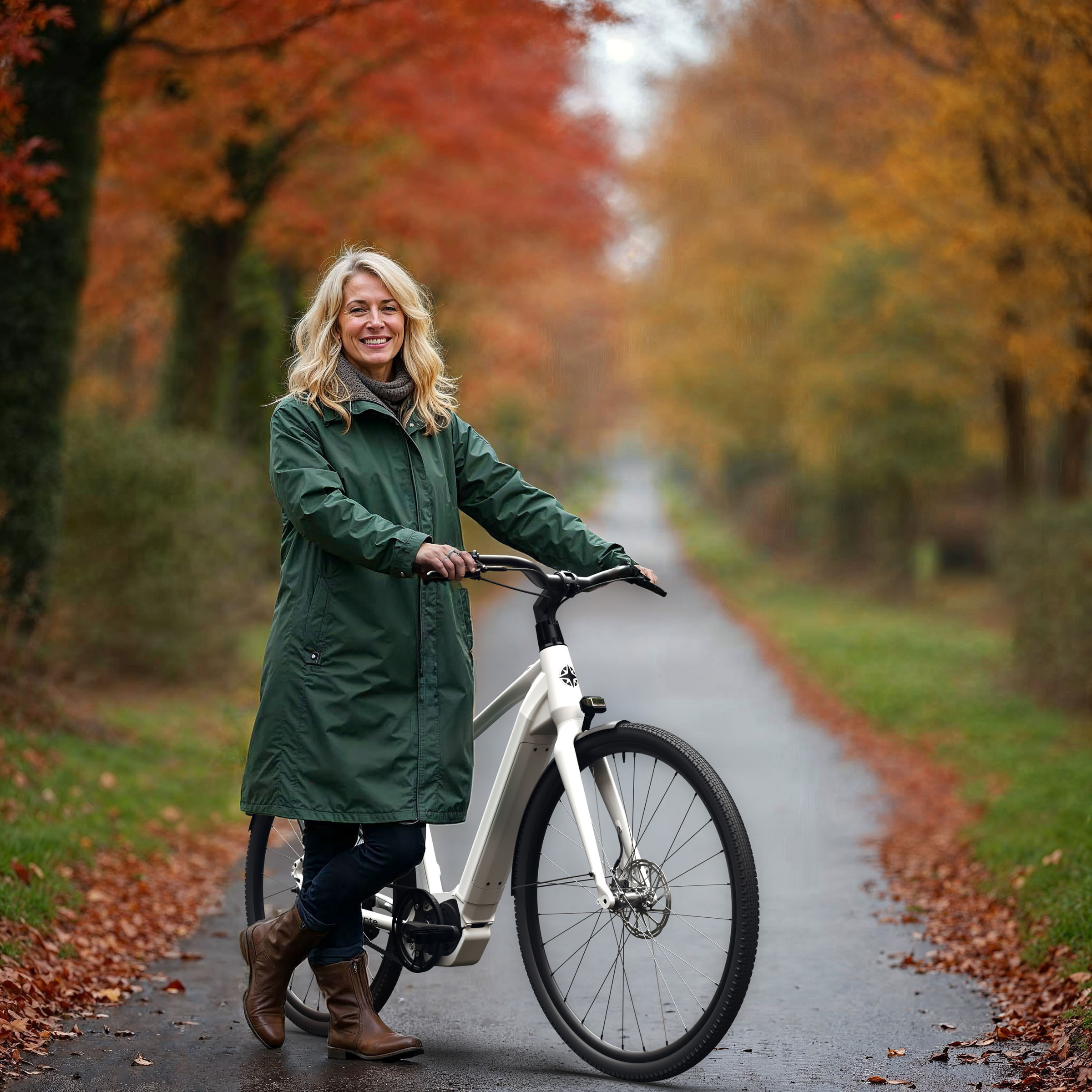 Bicycle autumn lifestyle, 3D product composite by 35milimetre