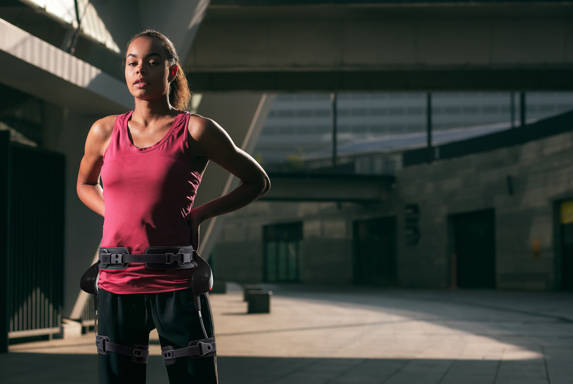Fitness training belt athlete, 3D product composite by 35milimetre